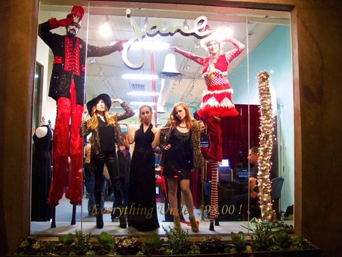 Double Height Christmas
Window Dressing at Jane